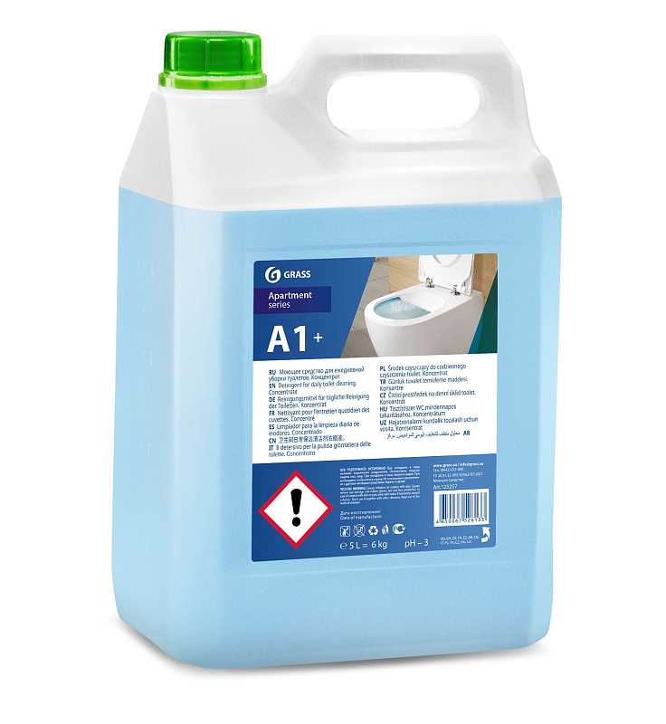 А1+ Моющее средство для ежедневной уборки туалетов (Apartament series) Концентрат, 5 кг
