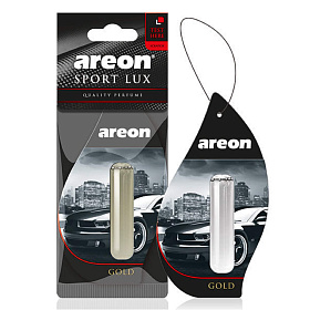 Ароматизатор Areon Sport Lux Liquid «Gold» гелевый с капсулой, 5мл