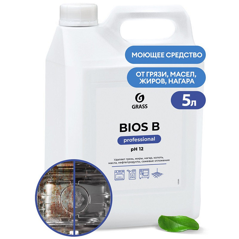 Щелочное моющее средство Grass «Bios B», 5 л Щелочное моющее средство Grass «Bios B», 5 л