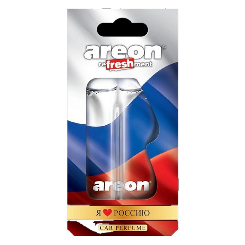 Ароматизатор подвесной гелевый Areon Я люблю Россию LIQUID Summer Dream (Летняя Мечта) 8,5 мл
