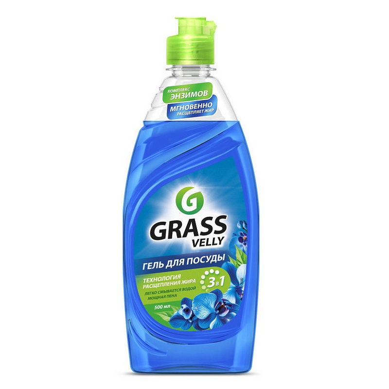 Средство для мытья посуды Grass «Velly» Нежные ручки, 500 мл