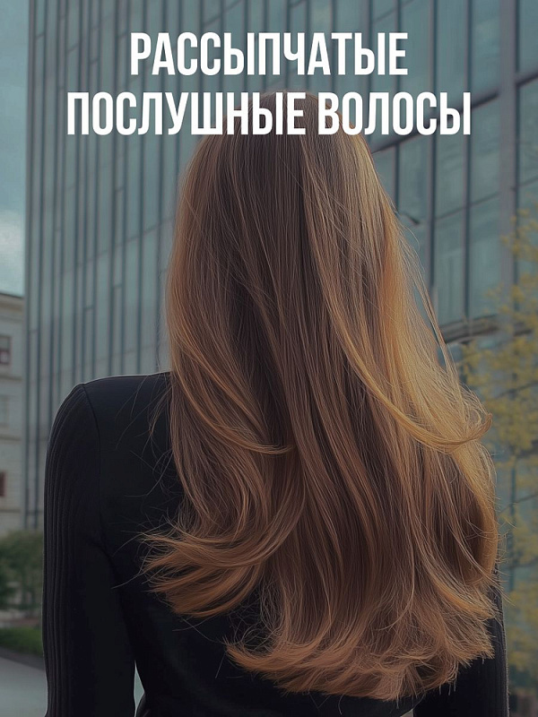 Кератиновый шампунь увлажнение и экстра объем Ambree Professional Berlin poesie, 1л