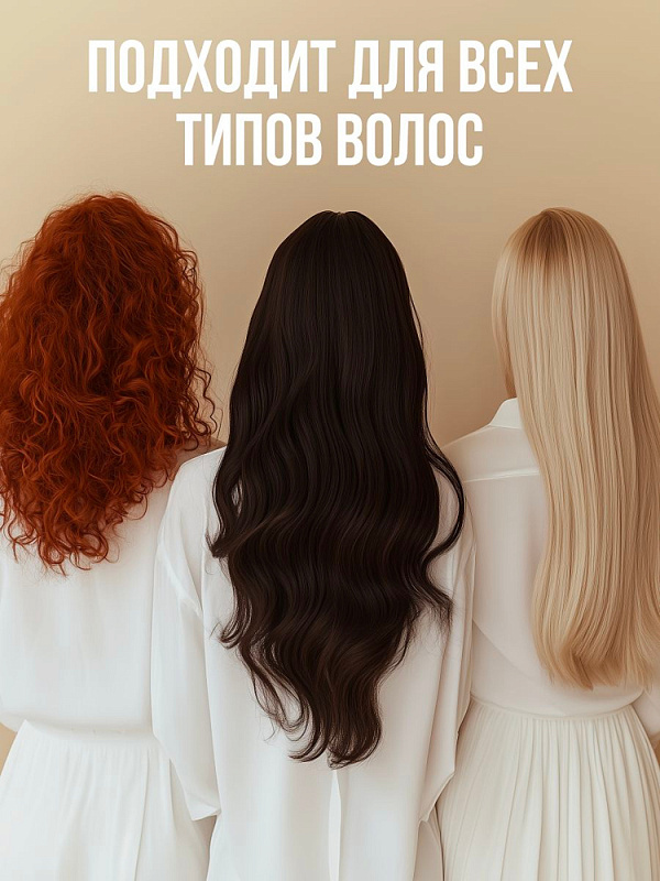 Кератиновый шампунь увлажнение и экстра объем Ambree Professional Berlin poesie, 1л