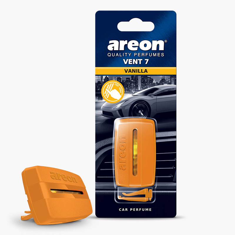 Ароматизатор на дефлектор Areon VENT 7 Vanilla (Ваниль)