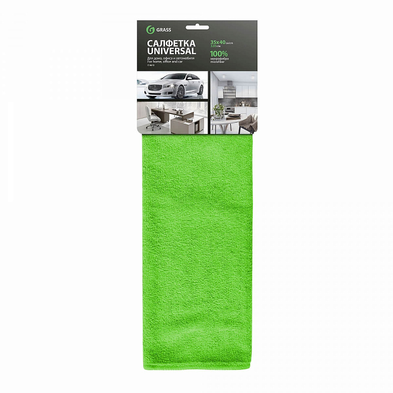 картинка салфетка микрофибра 320 г/м 35*40 (1шт) упак Салфетка микрофибра 320 г/м 35*40 (1шт) УПАК