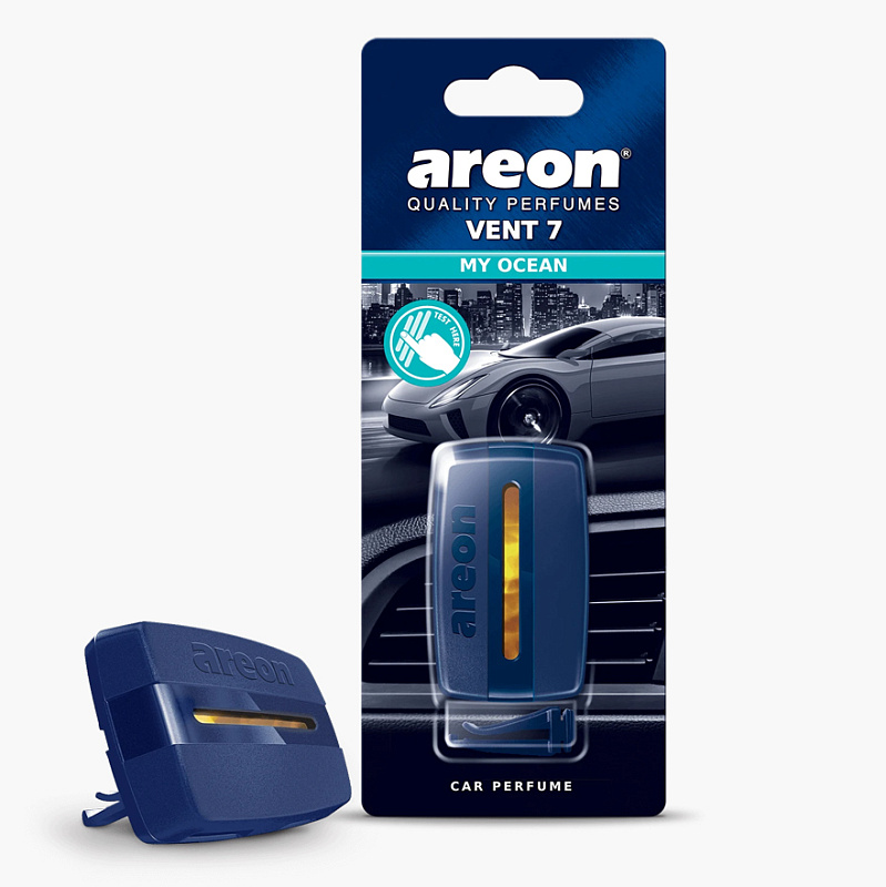 Ароматизатор на дефлектор Areon VENT 7 My Ocean (Мой Океан)
