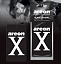 Ароматизатор воздуха картонный Areon X VERSION Limited черный Black Crystal (Черный Кристалл)