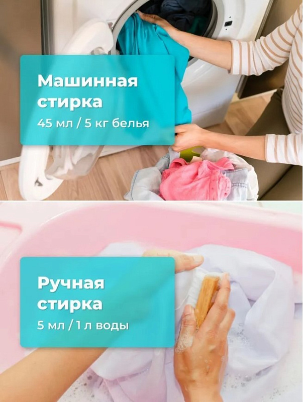 Кондиционер для белья "EVA" Flower концентрированный, 5 л