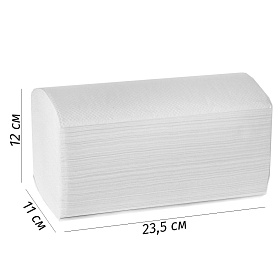 Полотенце V-сложение 250 шт35 гр. (уп. 20шт.)