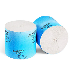 Туалетная бумага «Ласточка», без втулки Туалетная бумага «Ласточка», без втулки