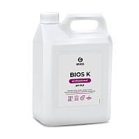 Высококонцентрированное щелочное средство Grass «Bios K», 5,6кг