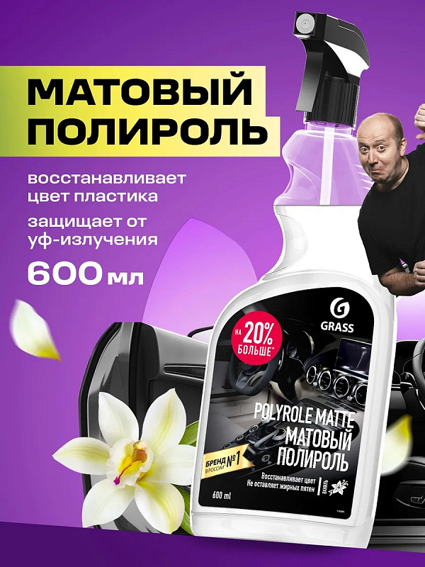 Подарочный набор автокосметики GRASS, 4 предмета