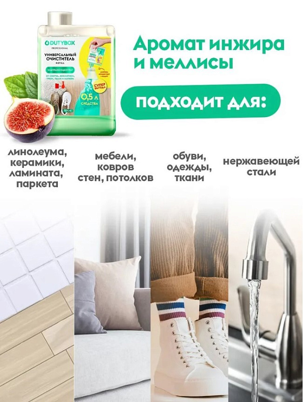 Универсальный очиститель любых поверхностей концентрат DutyBox INTERIOR (Universal Cleaner), 200 мл.