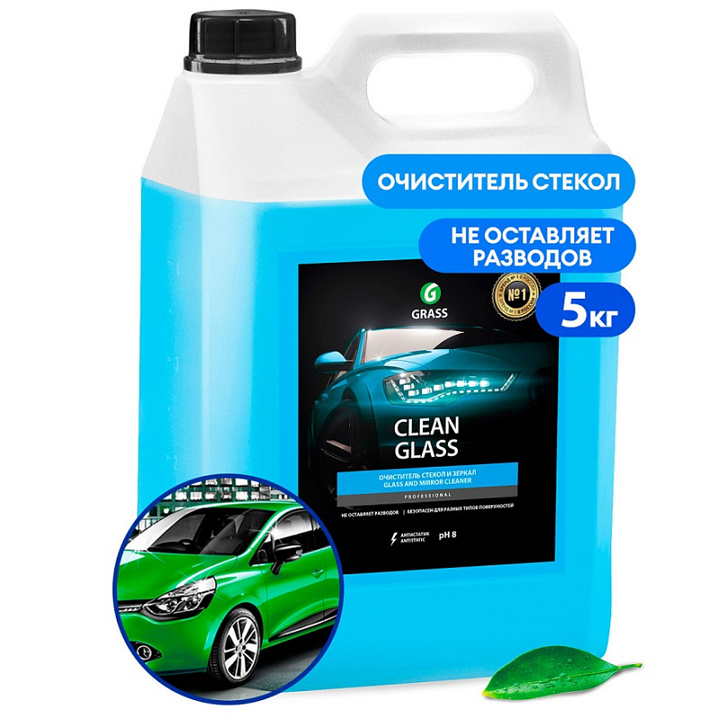 Очиститель стекол Grass «Clean Glass», 5 л