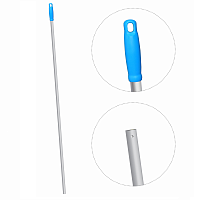 Ручка для держателя мопов, 140см, d=23,5мм, анодированный алюминий, синий, AND201-B