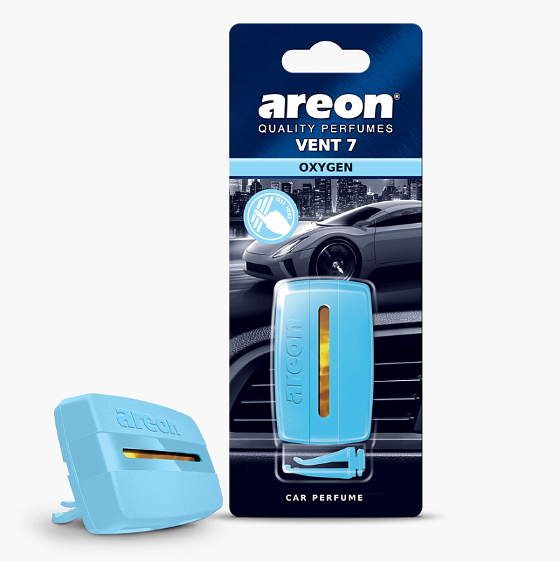 Ароматизатор на дефлектор Areon VENT 7 Oxygen (Кислород)