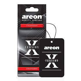 Ароматизатор Areon X-Version «Strawberry» картонный Ароматизатор Areon X-Version «Strawberry» картонный