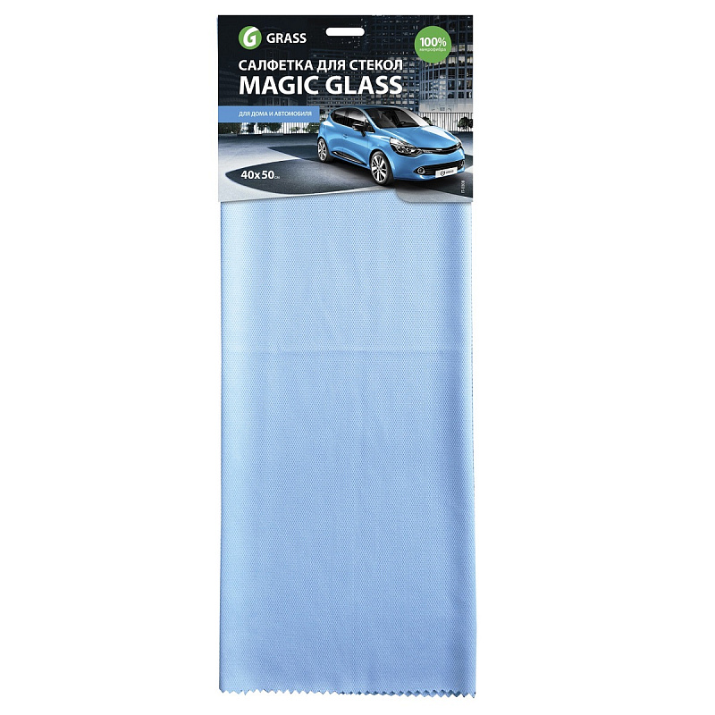 Салфетка микрофибра для стекла Magic Glass 40*50 (1 шт)