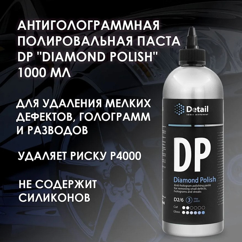 Антиголограммная полировальная паста DP "Diamond Polish" 1 л