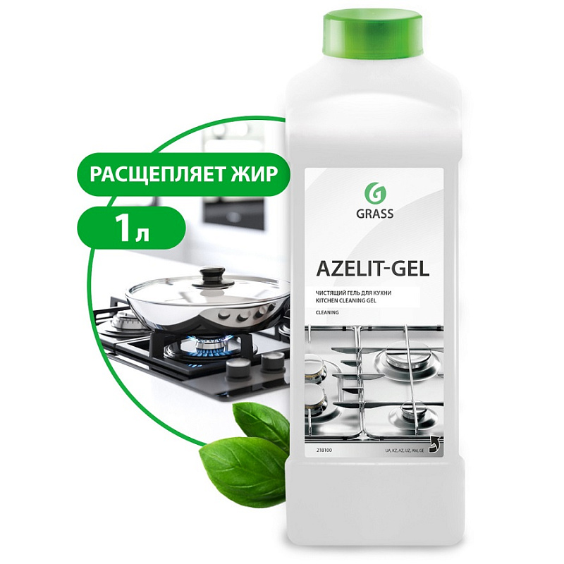 Grass «Azelit» чистящий гель для кухни, 1л