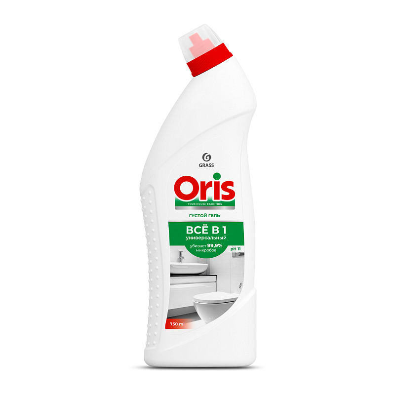 Средство для чистки санузлов ORIS Всё в 1, 750 мл