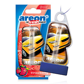 Дезодорант подвесной гелевый Areon LIQUID Strawberry (Клубника)