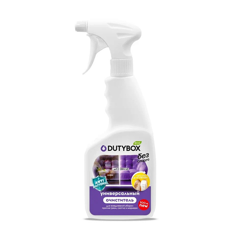 Эко универсальный очиститель спрей DutyBox INTERIOR (Universal Cleaner), 500 мл полный