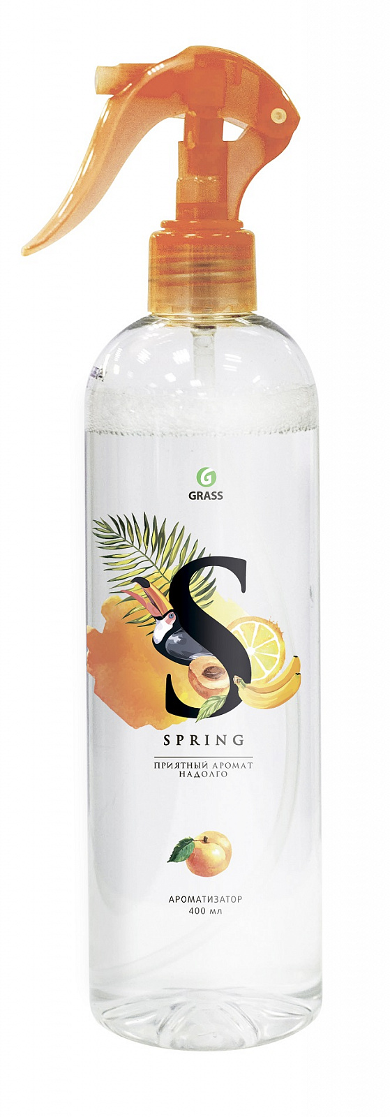 Жидкий освежитель воздуха Grass «Spring», 0,4л