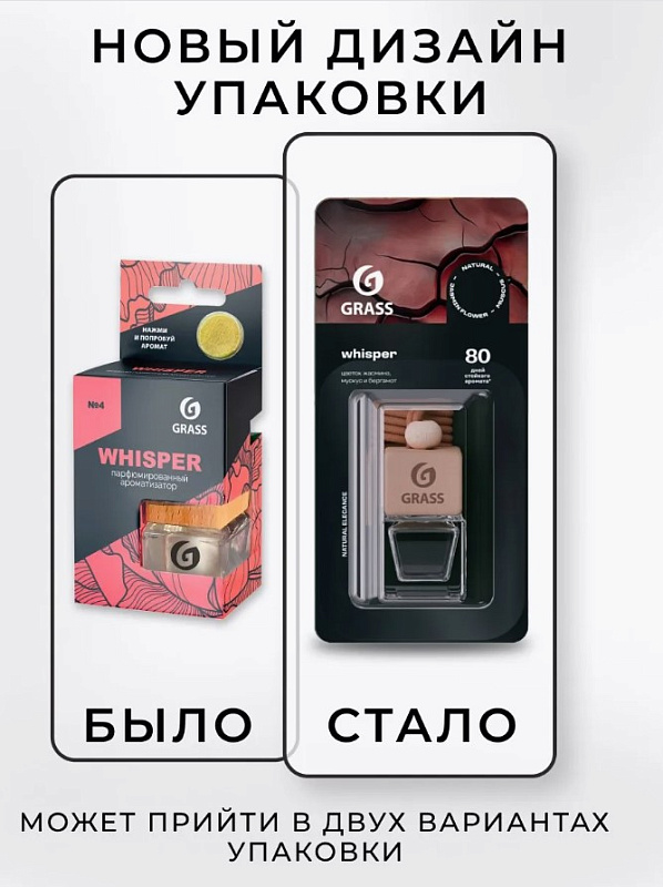 Ароматизатор жидкий подвесной "Whisper" Grass