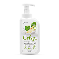 Grass «Crispi» пенка для мытья посуды, овощей и фруктов с соком груши и экстрактом базилика, 0,55л