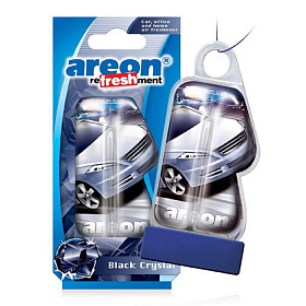 Дезодорант подвесной гелевый Areon LIQUID Black Crystal (Черный Кристалл) Дезодорант подвесной гелевый Areon LIQUID Black Crystal (Черный Кристалл)