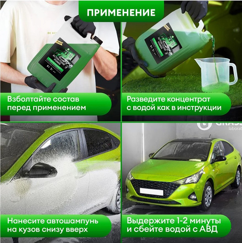 Активная пена Grass «Active Foam Power» для грузовиков, 5 л