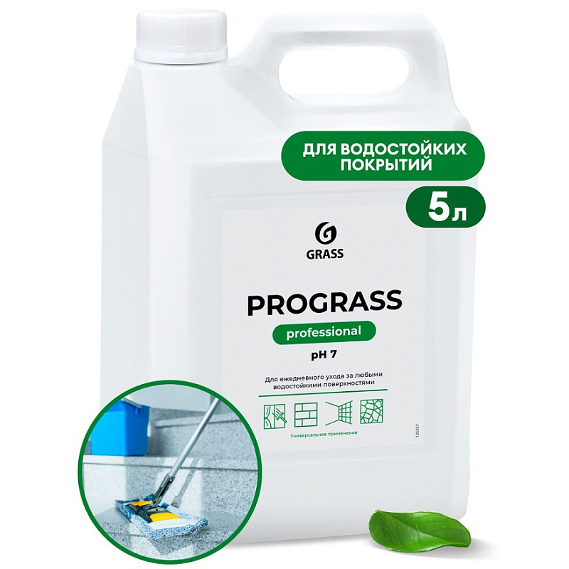 Универсальное низкопенное моющее средство Grass «Prograss», 5 л