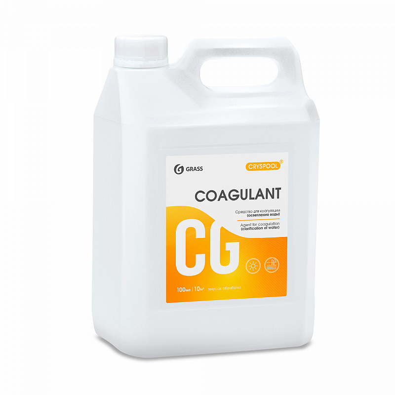 Средство для коагуляции/осветления воды Grass CRYSPOOL Coagulant 5,9кг