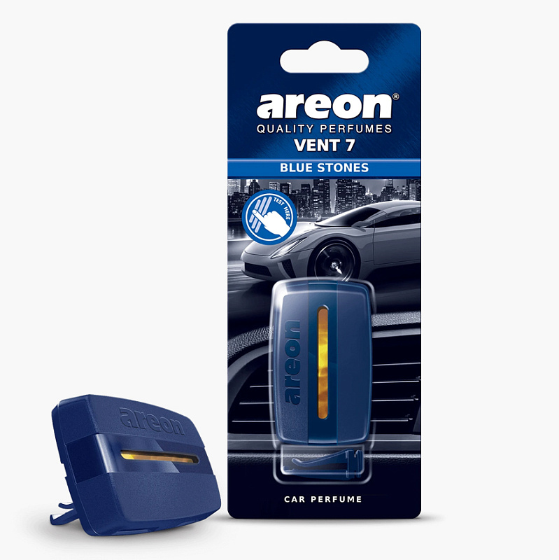 Ароматизатор на дефлектор Areon VENT 7 Blue Stones (Синие Камни)