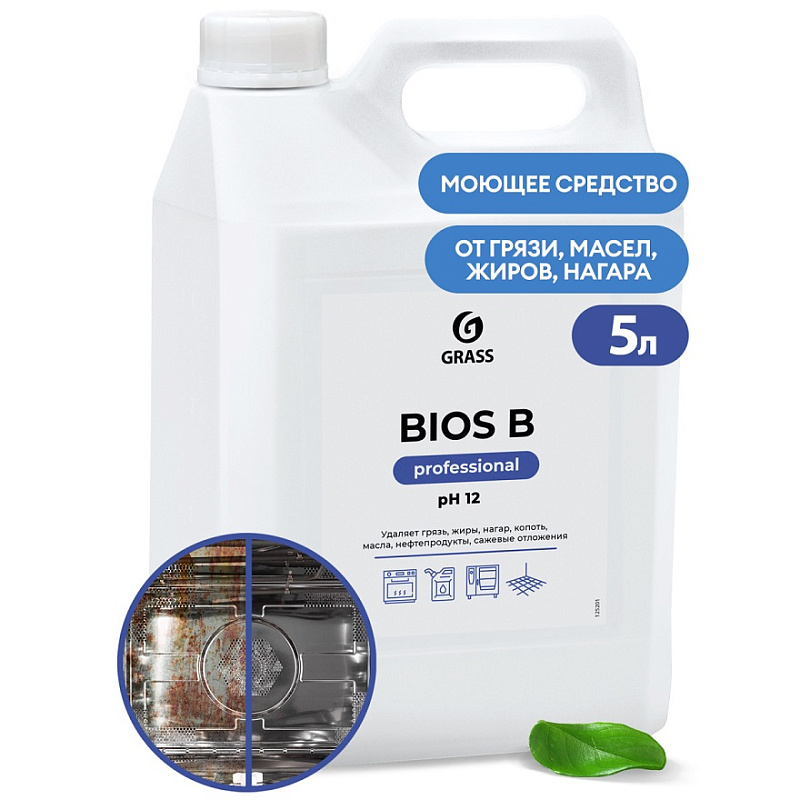 Щелочное моющее средство Grass «Bios B», 5л
