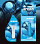 Ароматизатор подвесной с гелевой капсулой Areon LIQUID Oxygen (Кислород) 5мл.