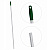 Ручка для держателя мопов, 130 см, d=22мм, алюминий, зеленый ALS285-G