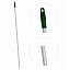 Ручка для держателя мопов, 130 см, d=22мм, алюминий, зеленый ALS285-G