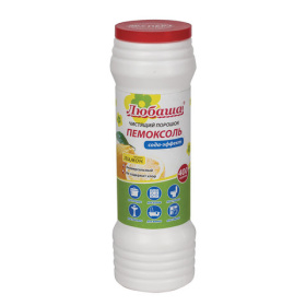 Чистящее средство 400 г ПЕМОКСОЛЬ "Лимон. Сода-эффект", порошок, ЛЮБАША Чистящее средство 400 г ПЕМОКСОЛЬ "Лимон. Сода-эффект", порошок, ЛЮБАША