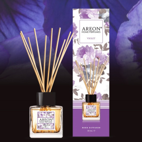 Ароматизатор для дома Areon STICKS GARDEN Violet (Виолет) 50мл.  Ароматизатор для дома Areon STICKS GARDEN Violet (Виолет) 50мл.