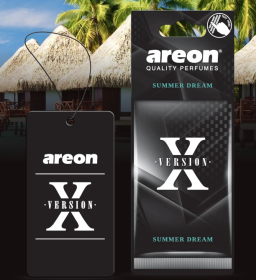 Ароматизатор воздуха картонный черный Areon X VERSION Summer Dreams (Летняя мечта) Ароматизатор воздуха картонный черный Areon X VERSION Summer Dreams (Летняя мечта)