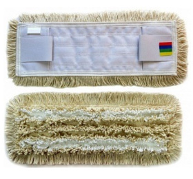 картинка насадка моп 40х13 для швабры/держателя ухо+карман, микрофибра Насадка МОП 40х13 для швабры/держателя ухо+карман, микрофибра