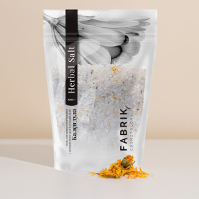 Соль для ванны "Календула Herbal Salt", 1 кг Соль для ванны "Календула Herbal Salt", 1 кг