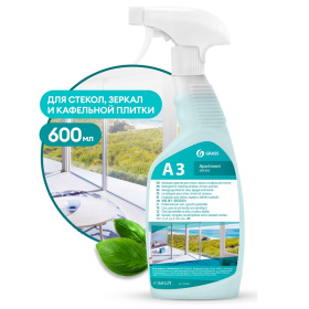 А3 Моющее средство для стекол, зеркал и кафельной плитки (Apartament series), 600 мл А3 Моющее средство для стекол, зеркал и кафельной плитки (Apartament series), 600 мл