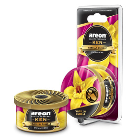 Ароматизатор банка жестяная Areon KEN Vanilla Bubble (Ванила Бабл) Ароматизатор банка жестяная Areon KEN Vanilla Bubble (Ванила Бабл)