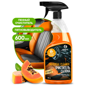 Очиститель салона Grass "Universal сleaner" папайя, 600 мл Очиститель салона Grass "Universal сleaner" папайя, 600 мл