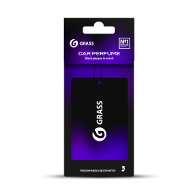 Ароматизатор воздуха картонный GRASS (Black pepper & neroli) Ароматизатор воздуха картонный GRASS (Black pepper & neroli)