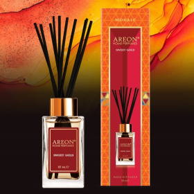 Ароматизатор для дома Areon STICKS MOSAIC Sweet Gold (Свит Голд) 85мл Ароматизатор для дома Areon STICKS MOSAIC Sweet Gold (Свит Голд) 85мл