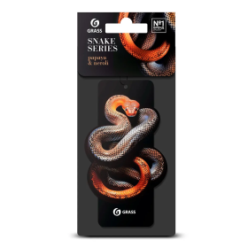 Ароматизатор воздуха картонный GRASS Змея (papaya & neroli) Ароматизатор воздуха картонный GRASS Змея (papaya & neroli)